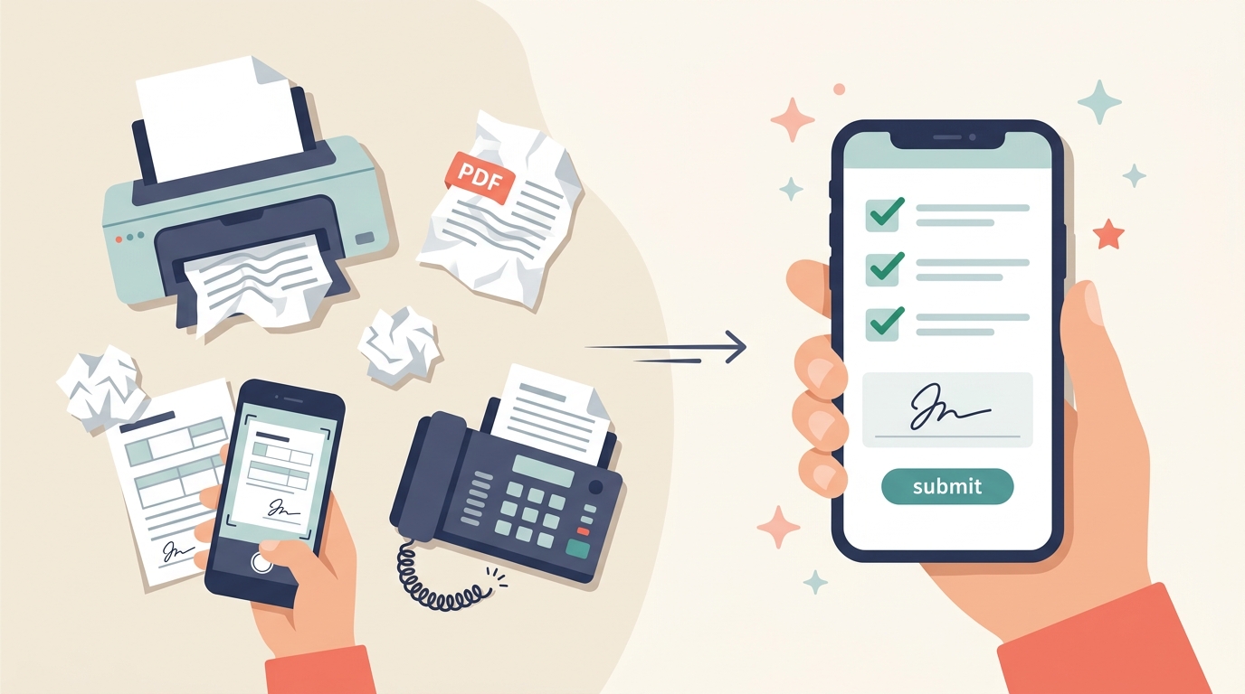 Kill the Print-Sign-Scan Loop